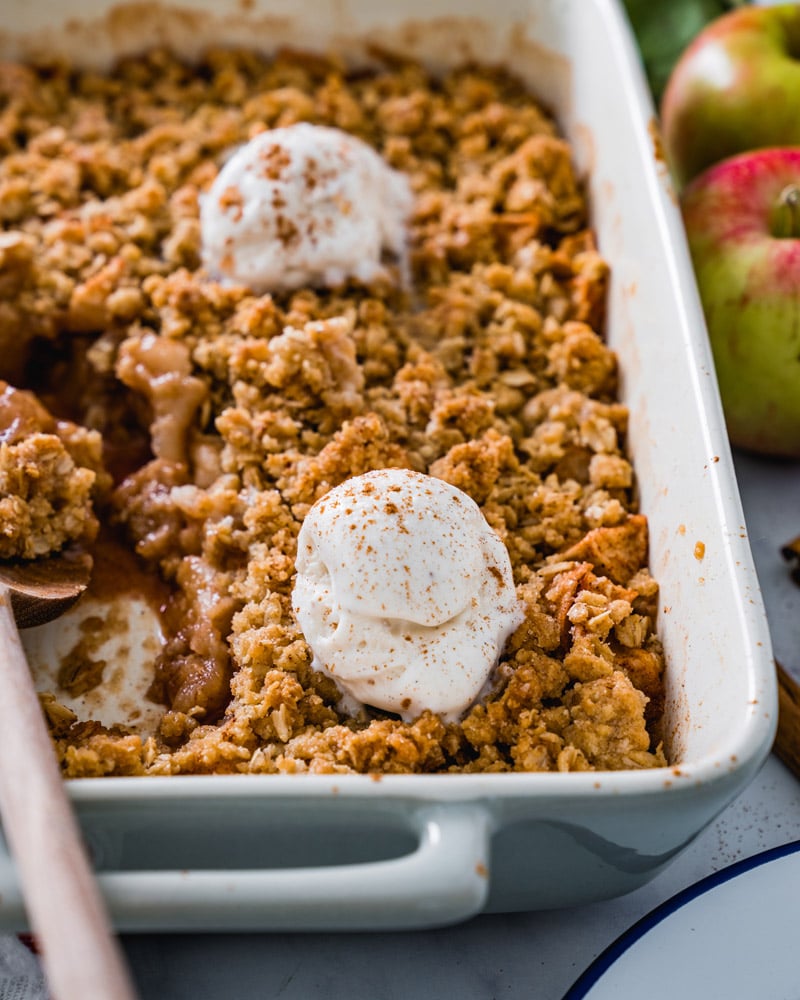 Apple Crisp with Oats