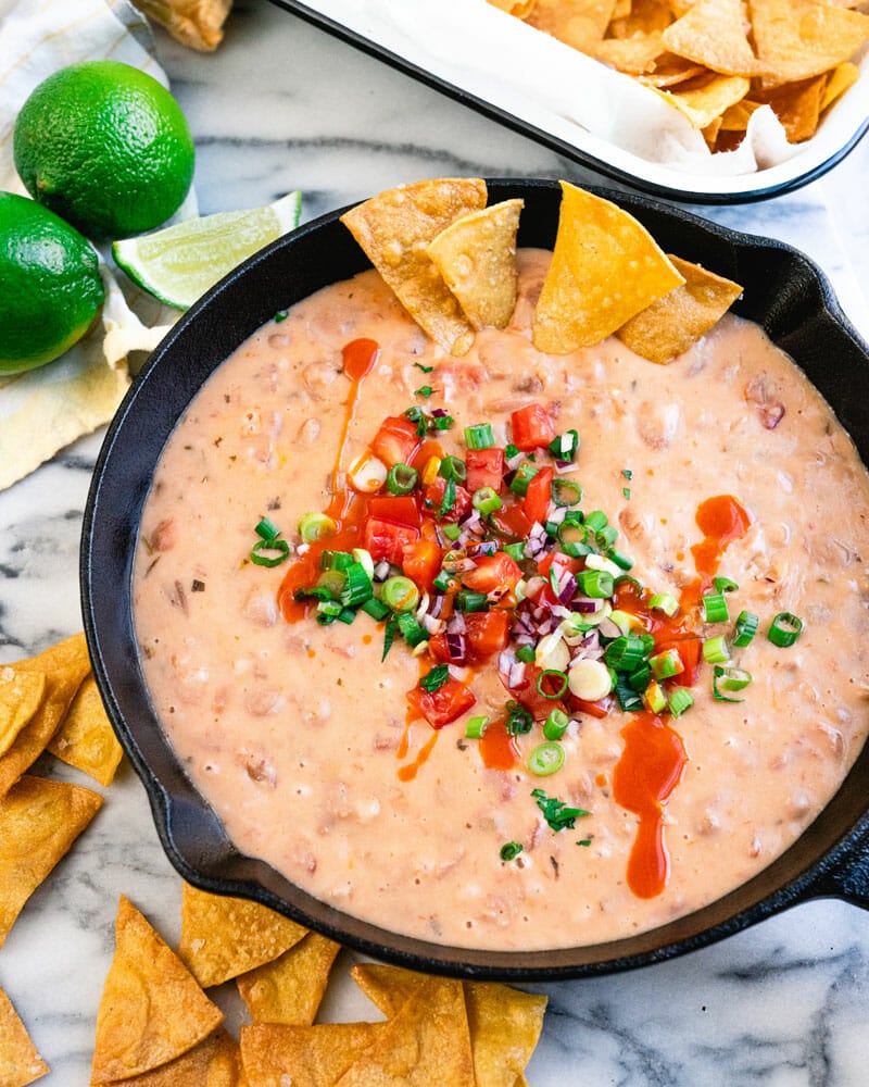 How to make bean dip