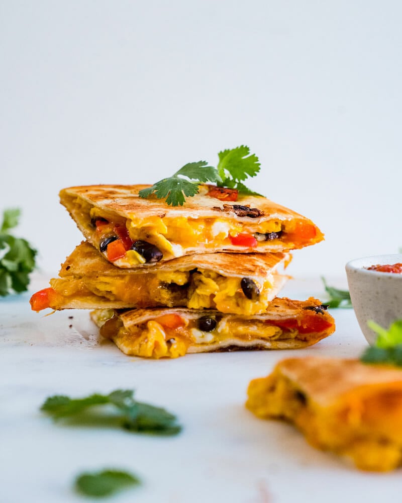 Breakfast quesadilla recipe