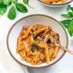 Goat cheese pasta