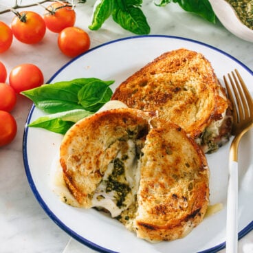 Pesto Grilled Cheese