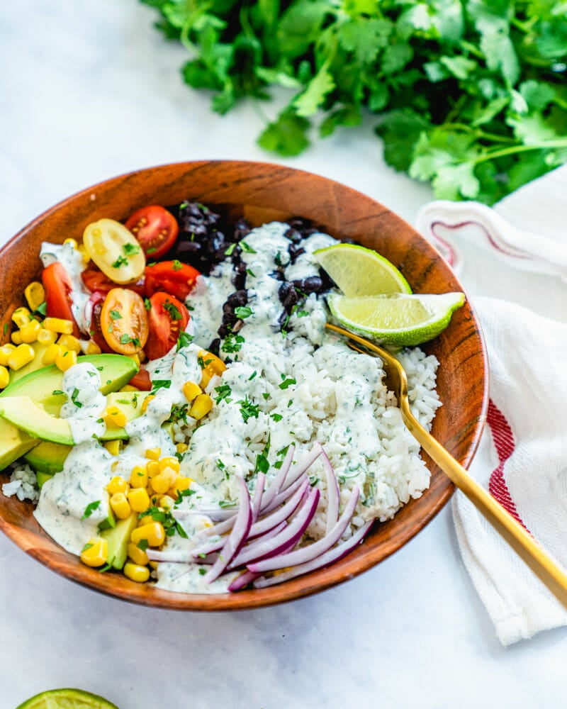 Easy rice bowl