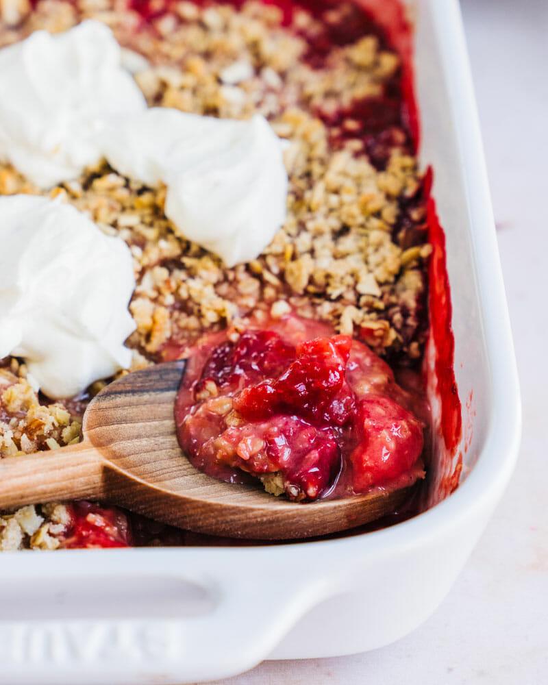 Strawberry crisp recipe