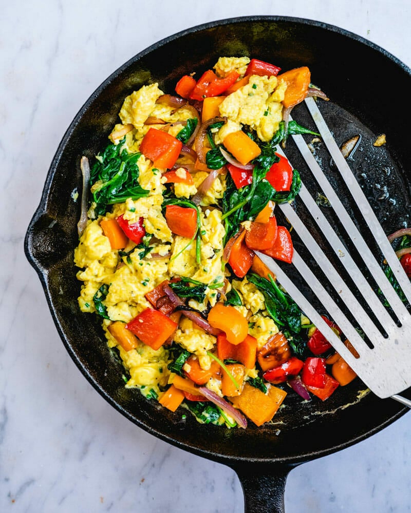 Breakfast vegetables